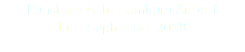 Kunst am Gate Hamburg Airport Juli - September 2018